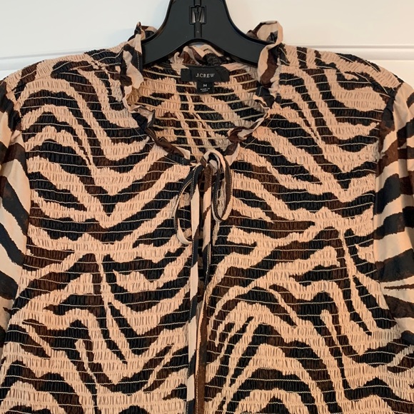 J Crew animal print midi - Picture 2 of 5